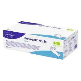Peha-Soft nitrilo mėlynos tyrimo pirštinės nesterilios pf M, 150 vnt