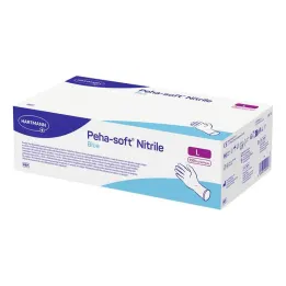 Peha-Soft nitrilinės mėlynos tyrimo pirštinės nesterilios pf L, 150 vnt