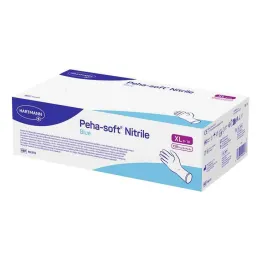 Peha-Soft nitrilo mėlynos tyrimo pirštinės nesterilios pf XL, 150 vnt