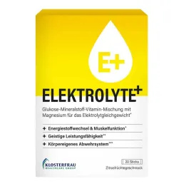 Elektrolitai + granulės geriamajai suspensijai gaminti, lazdelės, 20 vnt