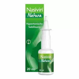 NASIVIN Natura nosies purškalas, 20 ml