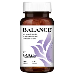 Lady Passion Balance su vienuolio pipiru + geležies kapsulės, 180 vnt