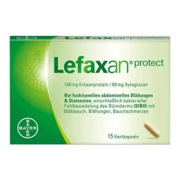 Lefaxan Protect kietos kapsulės, 15 vnt