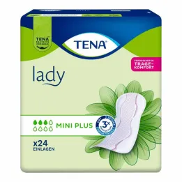 Tena® Lady mini plus šlapimo nelaikymo įklotai, 24 vnt