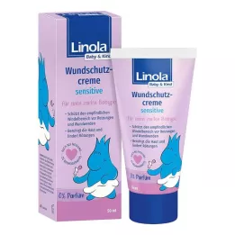 LINOLA Baby & Vaiko žaizdų apsaugos kremas jautrus, 50 ml