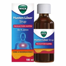 WICK Kosulį malšinantis sirupas su medaus skonio 200mg /15ml, 180ml