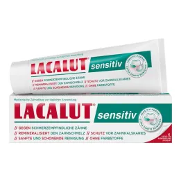 Lacalut jautri dantų pasta, 75 ml