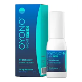Oyono Night Intens melatonino purškiklis, 30 ml