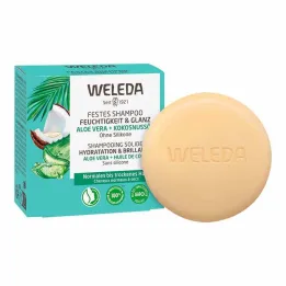 Weleda kietas šampūnas drėkinamasis & blizgesys, 50 g
