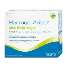 Macrogol Aristo plus elektrolitai 13,72 g Ple, 10 vnt