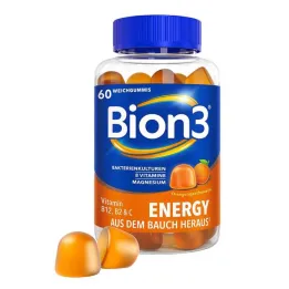 BION3 Energy minkštos gumos, 60 vnt