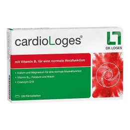 CARDIOLOGES Plėvele dengtos tabletės, 120 vnt