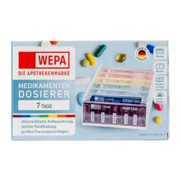 Wepa 7 dienų savaitinis žurnalas UV-apsauga + vaivorykštė, 1 vnt