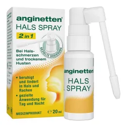 Anginette gerklės purškalas 2 viename suaugusiems, 20 ml