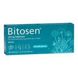 Bitosen 20 mg tabletės, 10 vnt