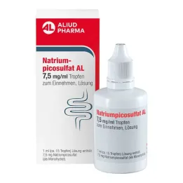 Natrio pikosulfatas AL 7,5 mg/ml geriamieji lašai, 30 ml