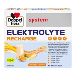Doppelherz elektrolitų papildymo sistemos granulės, 20 vnt