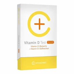 Cerascreen Vitamin D Plus kraujo rodikliai + medžiagų apykaitos tyrimas, 1 vnt