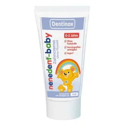 Nenedent kūdikių dantų pasta be fluoro vienos tūbelės (50 ml)