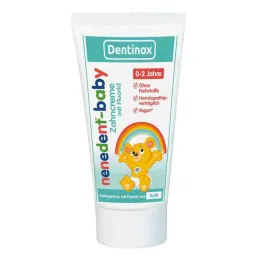 Nenedent-kūdikių dantų pasta su fluoro viena tūbele (50 ml)
