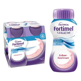 Fortimel 1,5 kcal braškių skonio (4x200 ml)