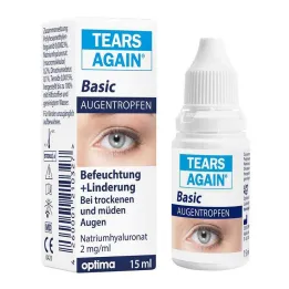 Tears Again Basic akių lašai, 15 ml