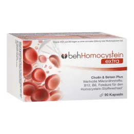 Beh Homocysteined extra kapsulės, 90 vnt