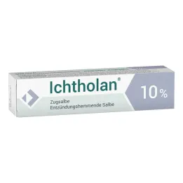 Ichtholan traukinių tepalas 10%, 15 g