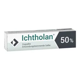 Ichtholan traukinių tepalas 50%, 40 g