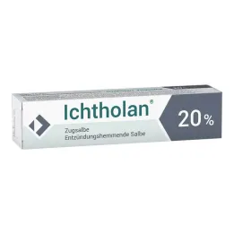 Ichtholan traukinių tepalas 20%, 15 g