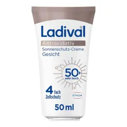 Ladival Antioksidantinis kremas veidui LSF 50 + , 50 ml