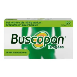 Buscopan dražė, 100 vnt