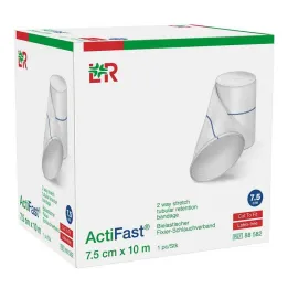 Actifast vamzdinis fiksuojamasis tvarstis 7,5 cmx10 m mėlynas, 1 vnt