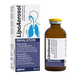 Lipoaerozolinis inhaliacinis tirpalas, 50 ml