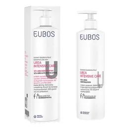 Eubos Urea Intensive Care 10% kūno losjono dozatorius, 400 ml