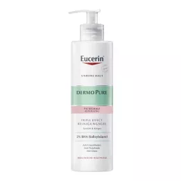 EUCERIN DermoPure Triple Effect Cleansing Gel 400 ml gelis, 400 ml