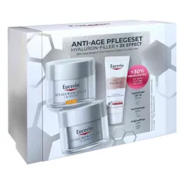 Eucerin Anti-Age priežiūros rinkinys Hyaluron Filler + 3xEffect (1 vnt.)