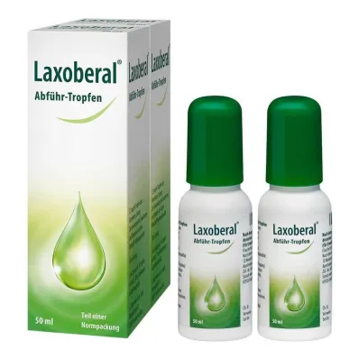 Laxoberal lašai, vidurius laisvinantys nuo vidurių užkietėjimo, 2x50 ml