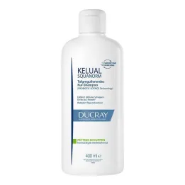 Ducray Kelual Squanorm riebus šampūnas nuo pleiskanų, 400 ml