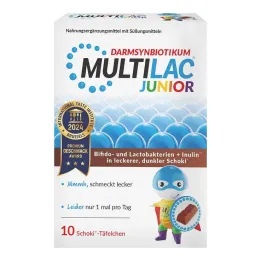 Multilac Synbiotic Junior tabletės, 10 vnt