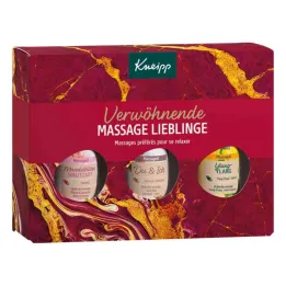 Kneipp dovanų pakelio lepinimas. Mėgstamiausi masažai, 3x20 ml
