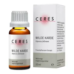 CERES Laukinio žiotinio Dipsacus fullonum ekstrakto lašelinė., 20 ml
