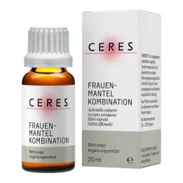 CERES Ladys Mantle Alchemilla kombinuoti lašai, 20 ml