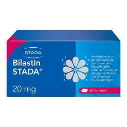 Bilastine STADA 20 mg tabletės, 20 vnt