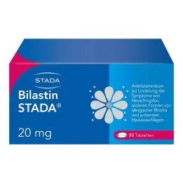 Bilastine STADA 20 mg tabletės, 50 vnt
