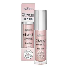 Alyvuogių aliejaus lūpų aliejus rožinis švytėjimas, 4 ml