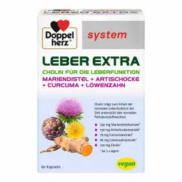 Doppelherz Liver Extra sistemos kapsulės, 60 vnt