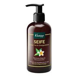 Kneipo muilas žalioji arbata &amp; apelsinų žiedų švelnaus aromato priežiūros muilas, 250 ml