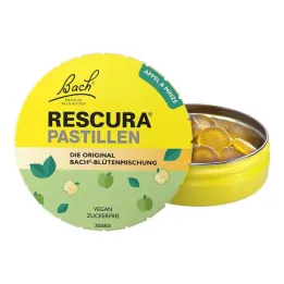 Bacho Flower Original Rescura pastilės obuolių-mėtos, 50 g