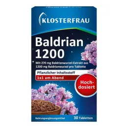 Klosterfrau Valerian 1200 tablečių, 30 vnt